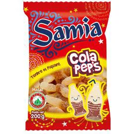 SAMIA Bonbons géléifiés cola Halal 200g