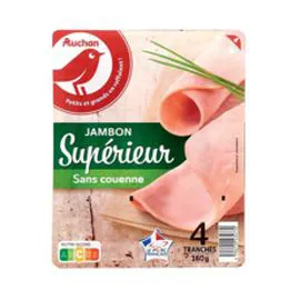 Jambon supérieur sans couenne (160g)