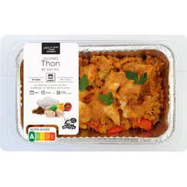 Colombo thon et son riz (750g)