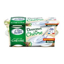 LE PETIT BASQUE Pt basq douceur chevre nat 4x100g