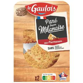 LE GAULOIS Pané façon Milanaise Parmesan 200g