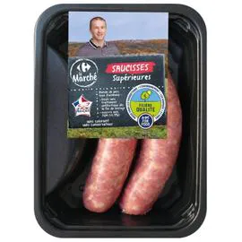 Saucisses supérieures (2x140g)