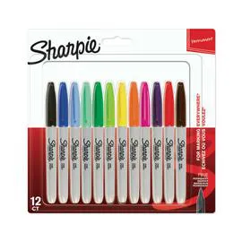 Sharpie 12 Marqueurs Pointes Fines (l'unité)