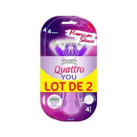 Rasoirs Quat You X4 Lot De 2 (l'unité)