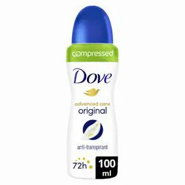 DOVE Déodorant compressé Advanced care original 100ml
