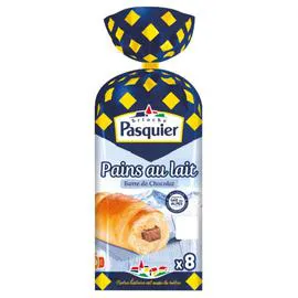 BRIOCHE PASQUIER Pain au lait barre chocolat 320g