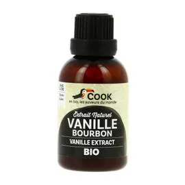 COOK Extrait de Vanille Bourbon Bio 40ml