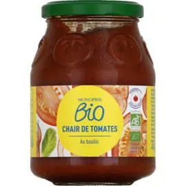 MONOPRIX BIO Chair de tomates au basilic 400g