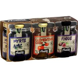 CHARLES ANTONA Confiture assortiment 3x110g