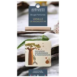 Bougie en verre oval - Vanille de Madagascar (l'unité)