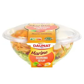 Salade de surimi Oeuf sauce cocktail (250g)
