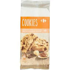 Cookies pâte aux noisettes & chocolat (200g)