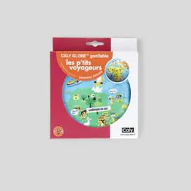  Caly Toys Globe Gonflable Les P'Tits Voyageurs l'unité