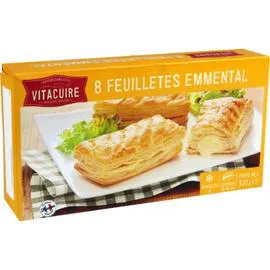 VITACUIRE Feuilleté friand emmental 8x65g