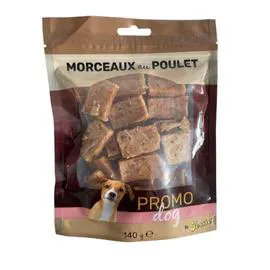 Récompense pour chien morceaux au poulet (140g)