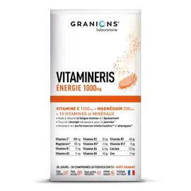 Complément Alimentaire Energie Goût Orange Vitamineris (x30)