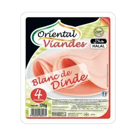 Blanc de dinde Halal (120g)