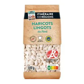 ITINÉRAIRE DES SAVEURS Haricots lingots du Nord Label Rouge 500g