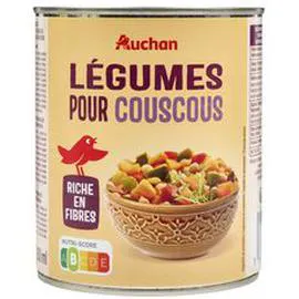 AUCHAN Légumes pour couscous 800g