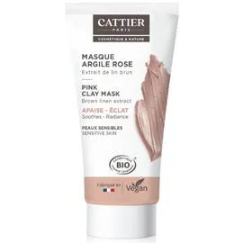 Masque Argile Rose Mini Bio (30ml)