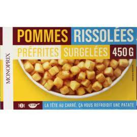 MONOPRIX Pommes rissolées préfrites 450g