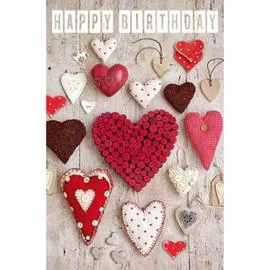 Carte anniversaire femme (l'unité)