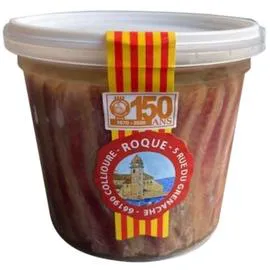 Filets d'anchois huile de tournesol (350g)