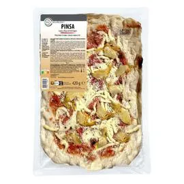 Pinsa cacio pepe et artichauts (420g)