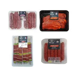 Assortiment de viande: colis grillade (2,29kg)