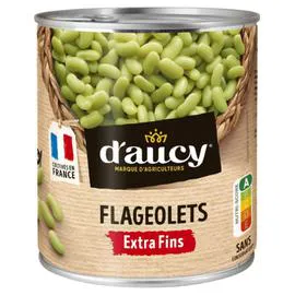 D'AUCY Flageolets extra fins 530g