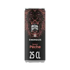 Boisson énergisante saveur Pêche (25cl)