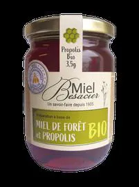 Mélange Miel De Forêt À La Propolis Bio (350g)