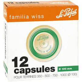 Capsule pour terrine Lepar Diamètre 100 (x12)
