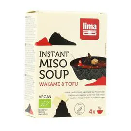 Instant Miso Soup Tofu & Wakamé Bio (4x10g)