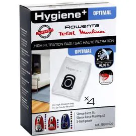Sacs aspirateur Hygiene+ ZR200520 (x4)