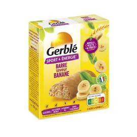 Barres de l'effort banane (6x25g)