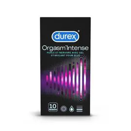 DUREX Préservatifs Orgasm'Intense x10