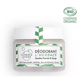 CLEMENCE ET VIVIEN Déodorant Naturel L'herbacé 50g