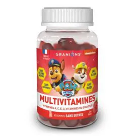 Complément Alimentaire Pat Patrouille Multivitamines à la Fraise (x60)