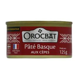 Pâté Basque aux cèpes (125g)