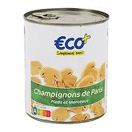  Champignons Pieds morceaux 460g