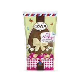 L’Œuf Vichy Chocolat au Lait & ses Œufs Praliné (154g)