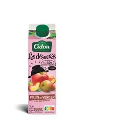 Boisson Les Désucrés Fruits du verger (1l)