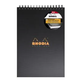 RHODIA Bloc notes spirales 14,8 x 21 cm 160 pages l'unité