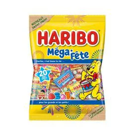 Assortiments de bonbons gélifiés Mega Fête (880g)