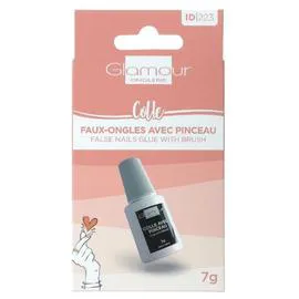 Colle avec Pinceau pour Faux Ongles (7g)