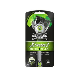 WILKINSON SWORD Rasoir Xtrme3 Ultra Flex X4 4 x l'unité