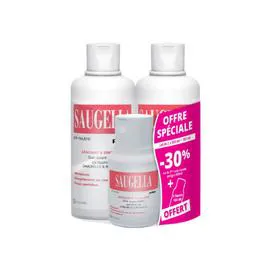 Soin Lavant Intime Apaisant et Emollient Poligyn (2x500ml)