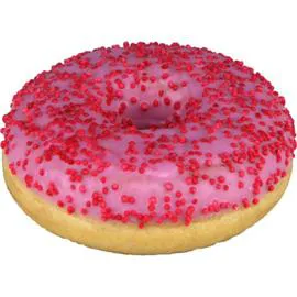 Donut Fourré Fraise (l'unité)