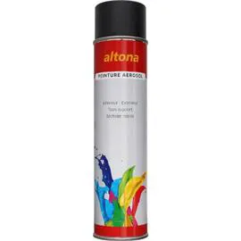 Peinture AEROSOL NOIR MAT (600ml)